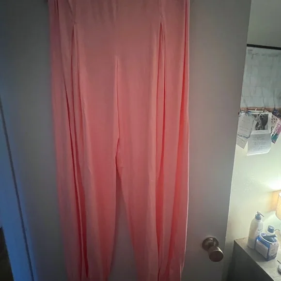 FP Movement by Free People Peach Wide-Leg Pants - Picture 2 of 5